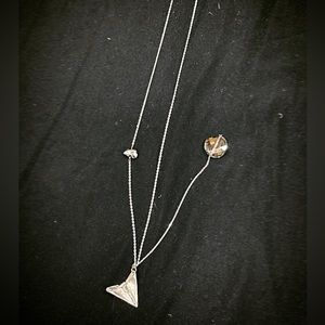 Beautiful Korean Origami Crystal Necklace